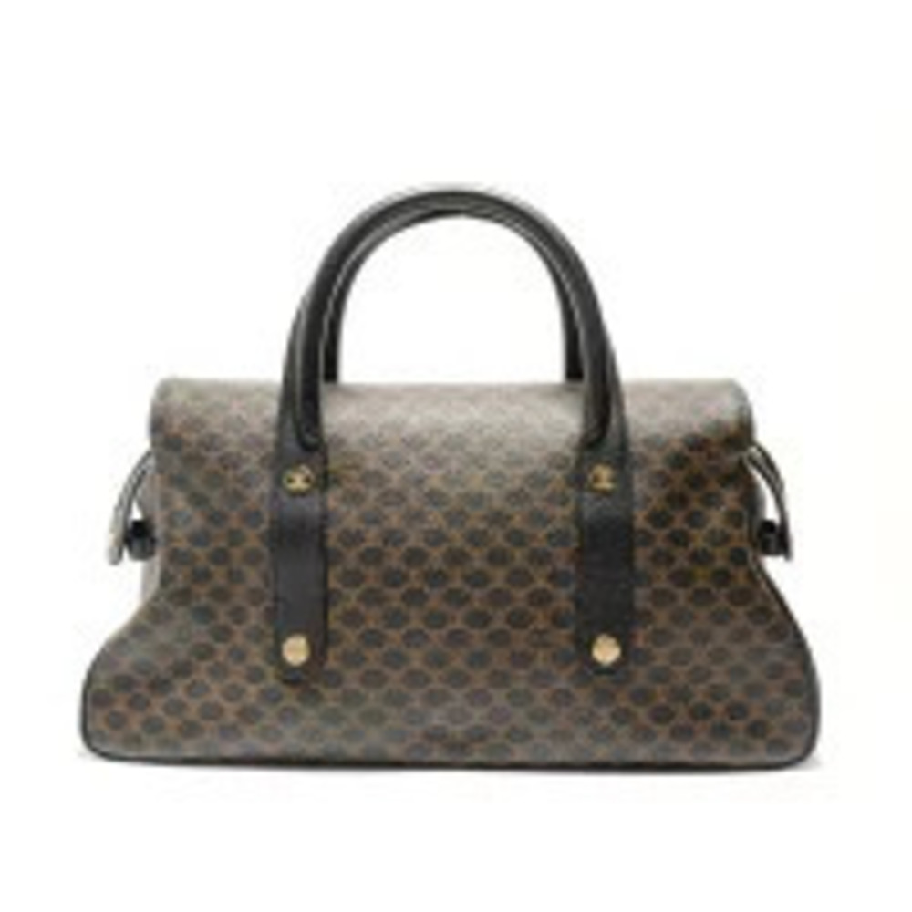 Celine Macadam Handbag Brown